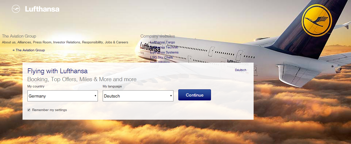 Lufthansa:德国汉莎航空公司官网